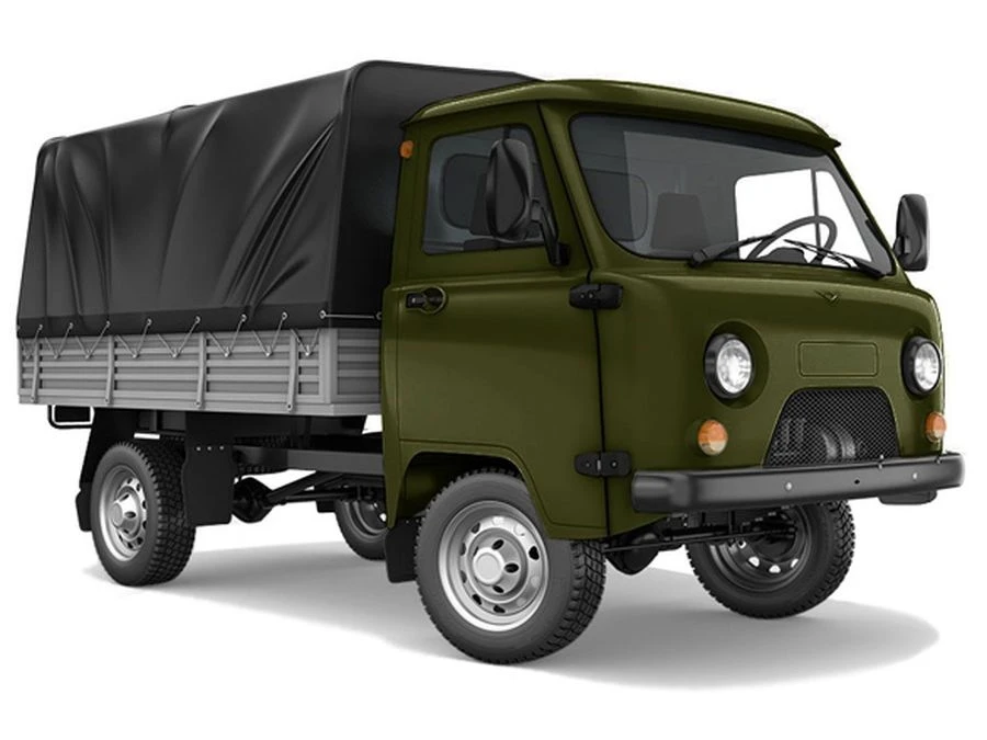 UAZ 3303 Бортовой Одинарная кабина без ABS 2.7 5MT