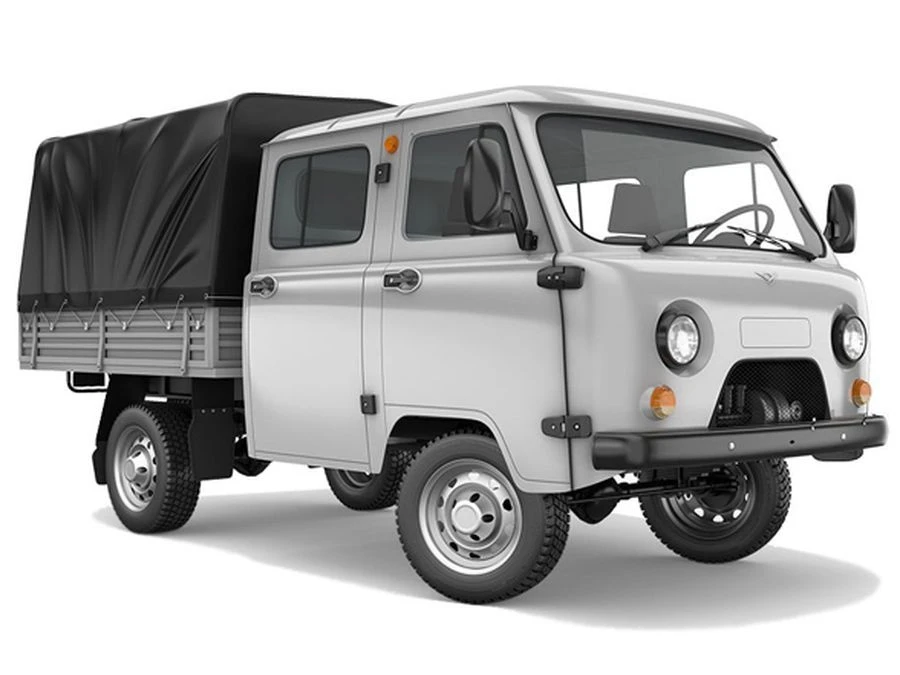 UAZ 39094 Фермер Двойная кабина без ABS 2.7 5MT