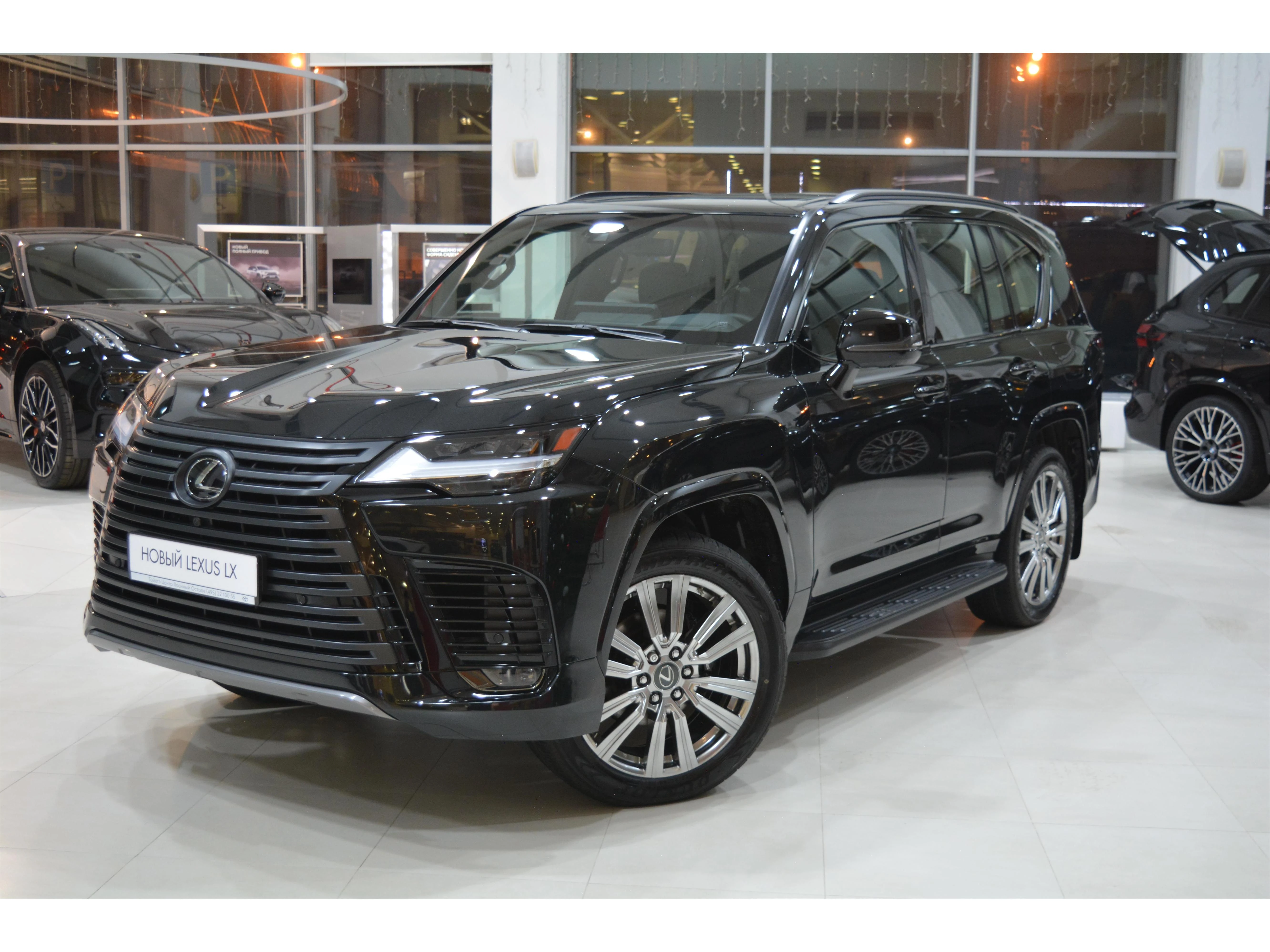 Lexus LX 600 VIP Black Edition черный 3.445 л бензин 415 л.с. автомат  полный привод от 488902 руб/мес в лизинг для юридических лиц | СберЛизинг