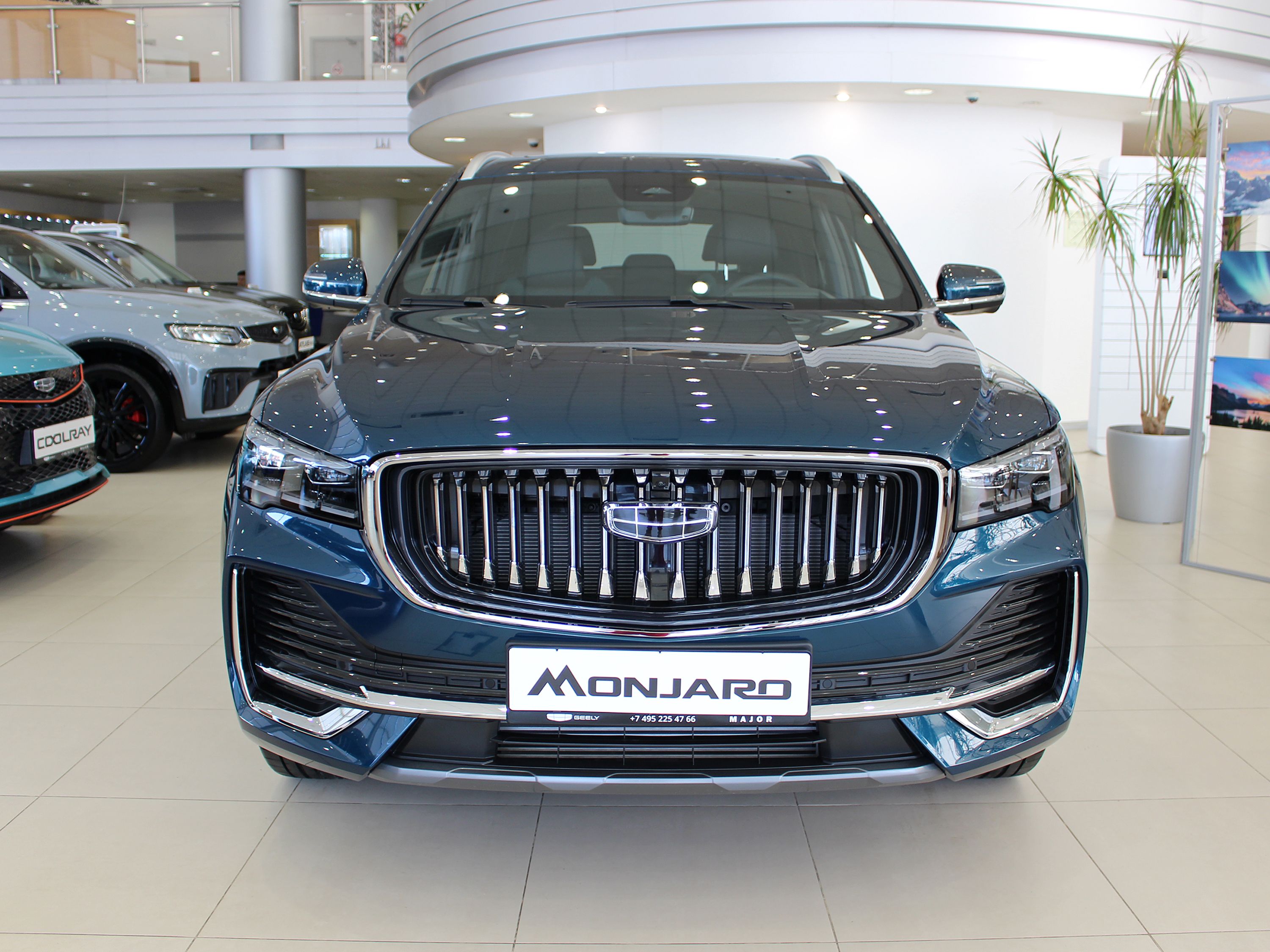 Geely Monjaro Exclusive 2.0T (238 hp) 8AT 4WD синий 1.969 л бензин 238 л.с.  автомат полный привод от 83867 руб/мес в лизинг для юридических лиц |  СберЛизинг