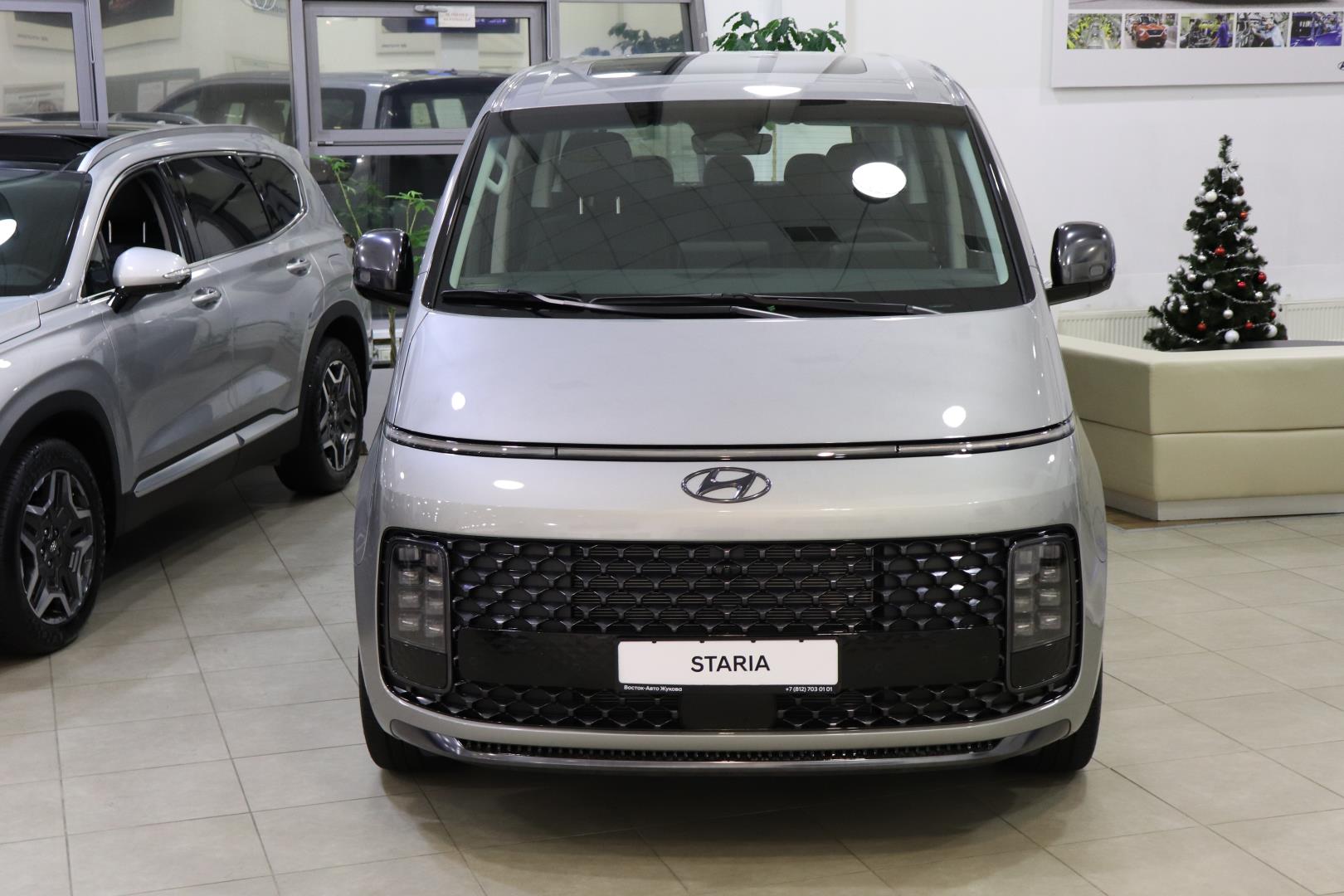 Hyundai Staria Luxe 3.5 8AT серебристый 3.47 л бензин 249 л.с. автомат  передний привод от 128354 руб/мес в лизинг для юридических лиц | СберЛизинг